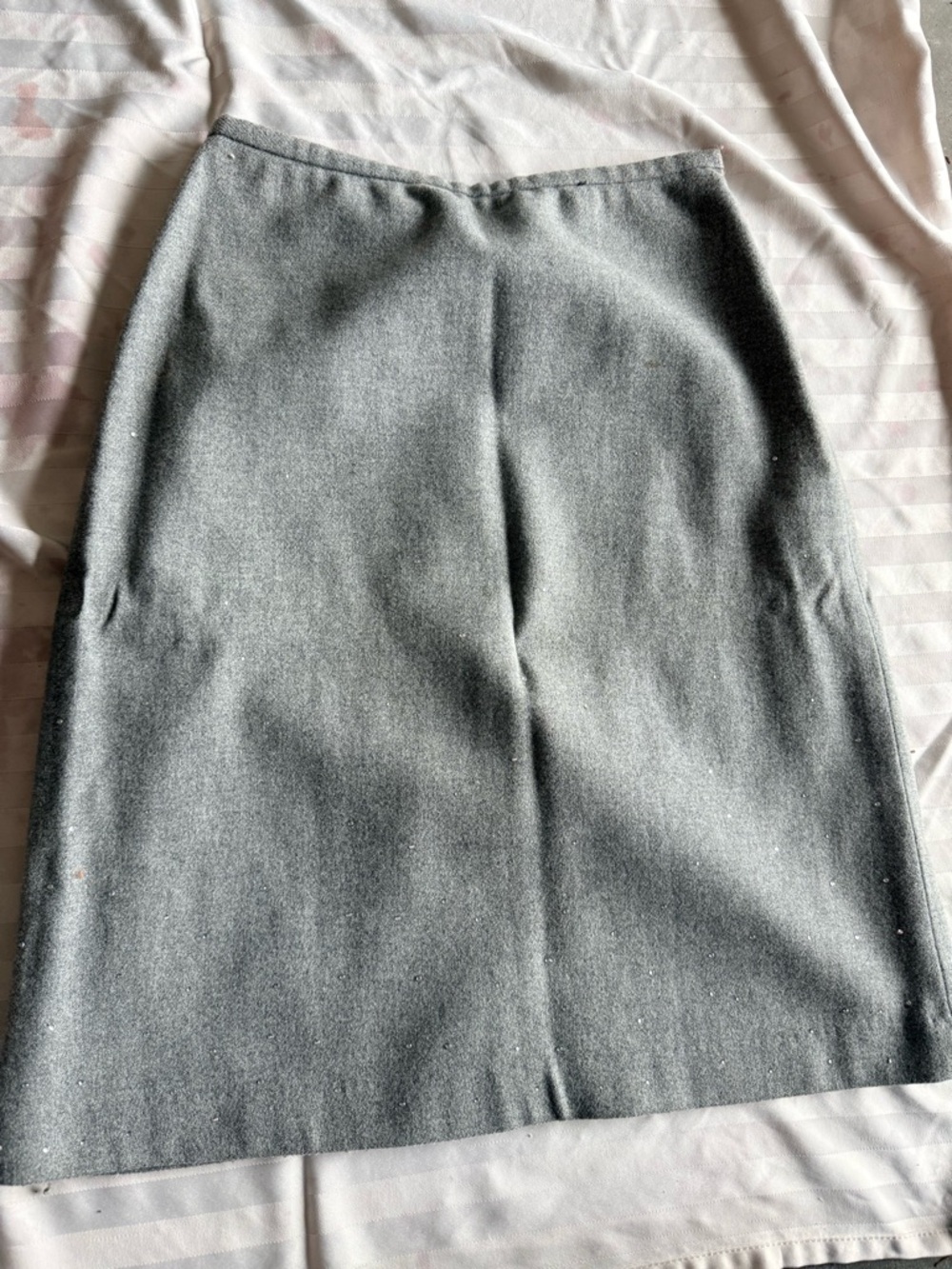 GAP Charcoal Wool Blend Pencil Skirt
